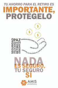 Ahorro para retiro flyer